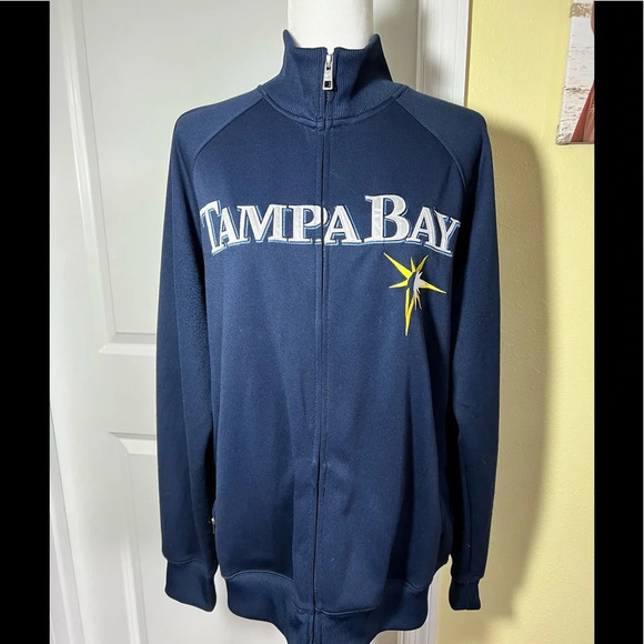 Nike Tampa Bay Rays Zip front Jacket - Picture 1 of 11